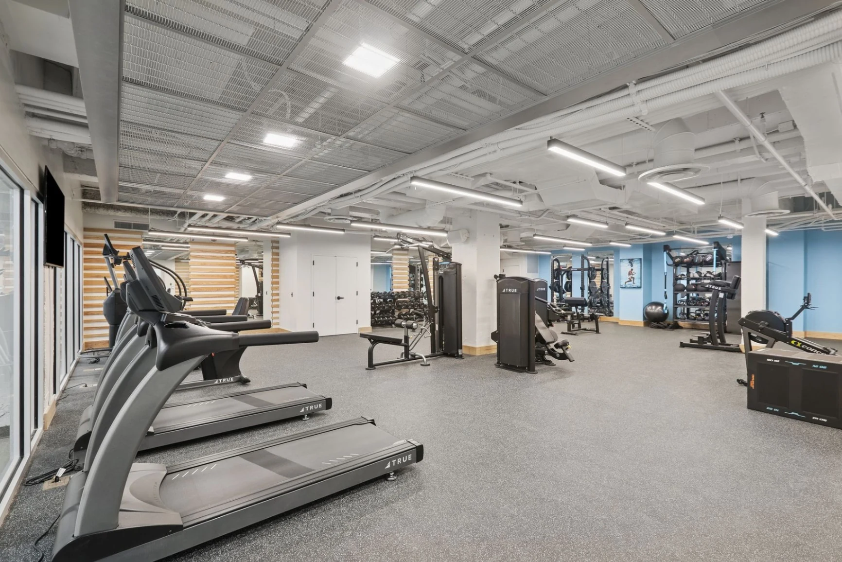 An SQF fitness project in use