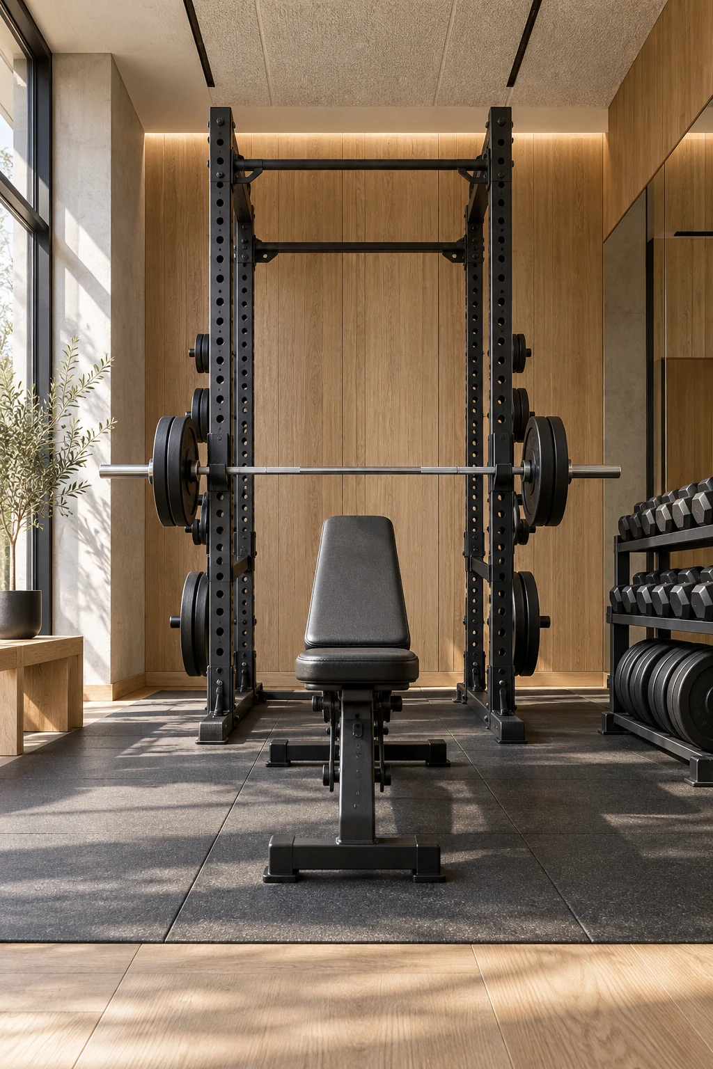 SQF benches and racks