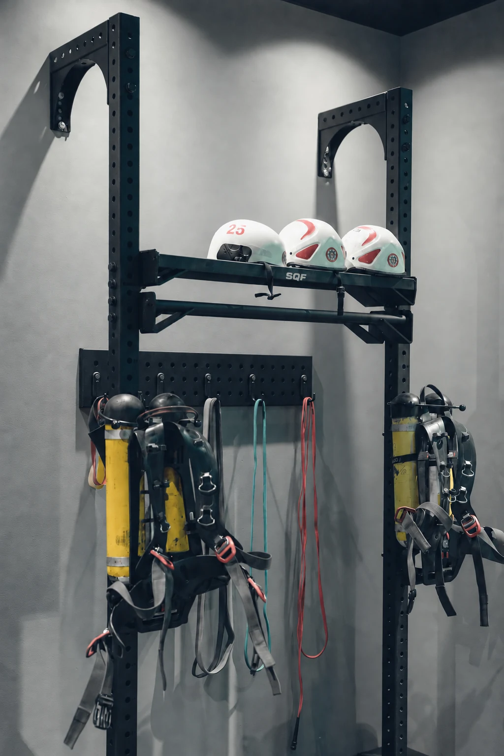 Fire and rescue fitness environment at Hoganas