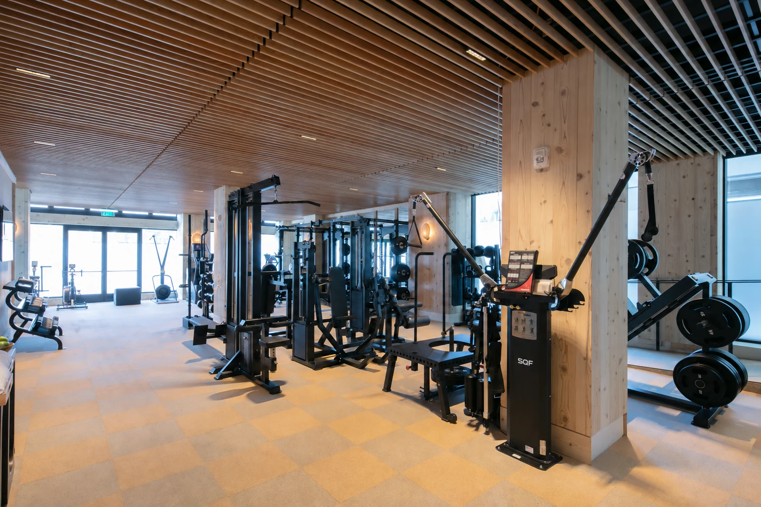 Complete California hotel fitness environment