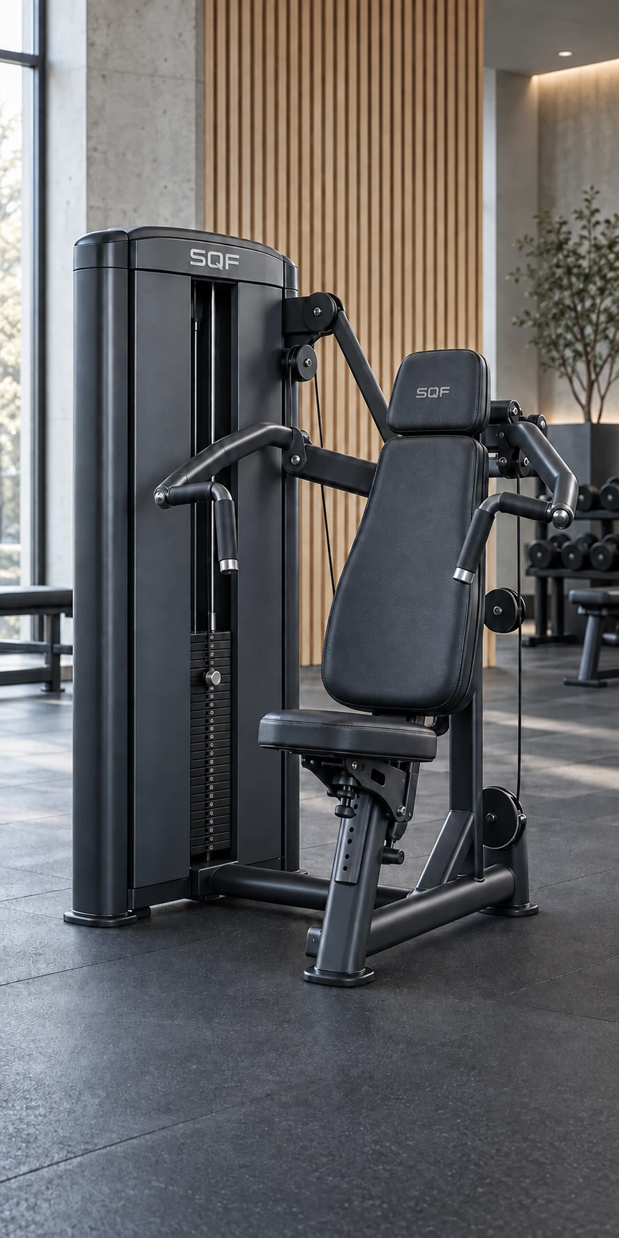 SQF selectorized strength machine